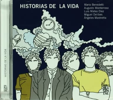 Cover of Historias de la vida. Incluye CD con la lectura de los relatos (Spanish Edition)