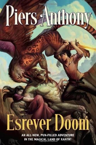 Cover of Esrever Doom: A Fun-Filled Adventure in the Magical Land of Xanth