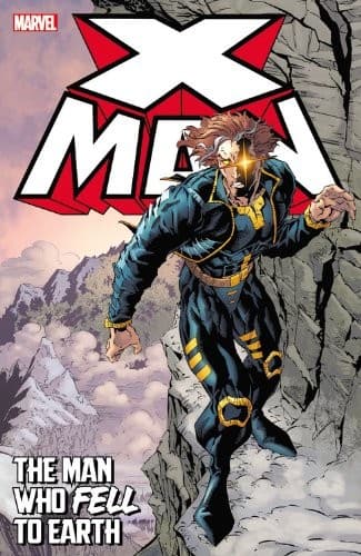 Cover of X-Man: The Man Who Fell to Earth