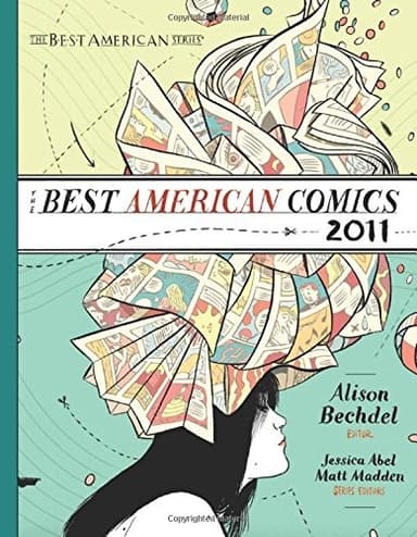 Cover of The Best American Comics 2011 (The Best American Series )