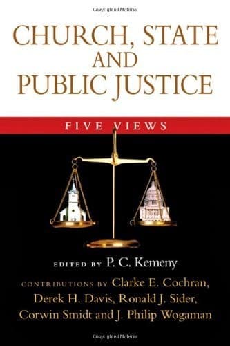 Cover of Church, State and Public Justice: Five Views (Spectrum  Multiview Book Series)