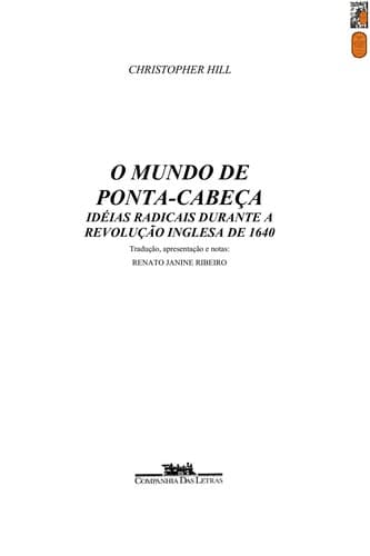 Cover of O mundo de ponta-cabeça