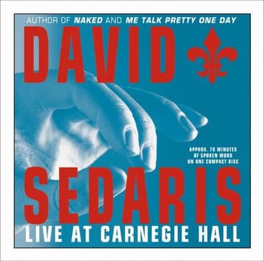 Cover of David Sedaris Live at Carnegie Hall