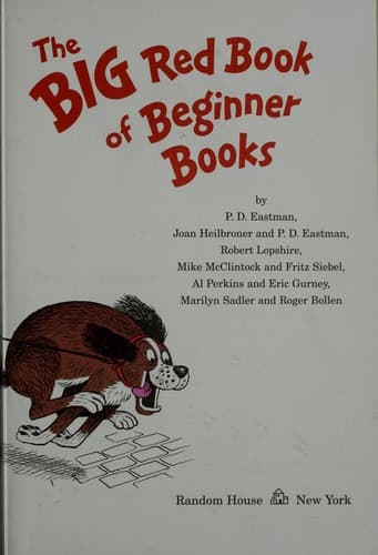 Cover of THE BIG RED BOOK OF BEGINNER BOOKS