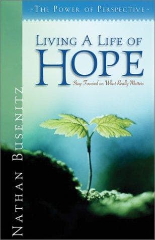 Cover of Living a life of hope