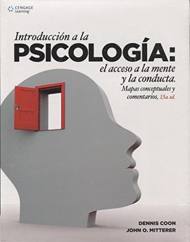 Cover of Introducción a la psicología : el acceso a la mente y la conducta. Mapas conceptuales y comentarios - 13. edición