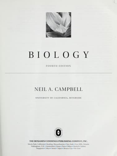 Cover of Biology - Neil A. Campbell - Hardcover