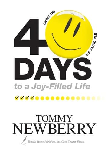 Cover of 40 days to a joy-filled life