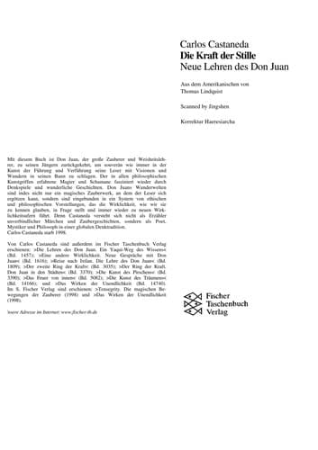 Cover of Die Kraft der Stille