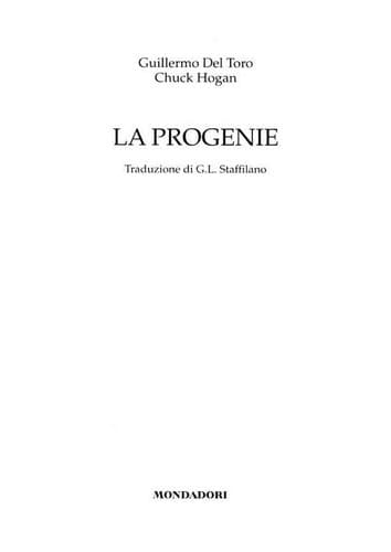 Cover of La progenie