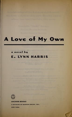 Cover of A love of my own