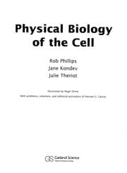 Cover of Physical Biology of the Cell