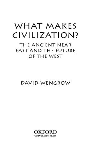 Cover of What Makes Civilization?