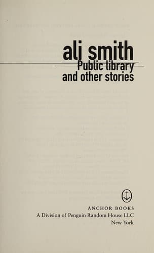 Cover of Public library and other stories