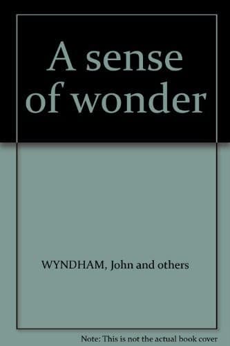 Cover of A sense of wonder