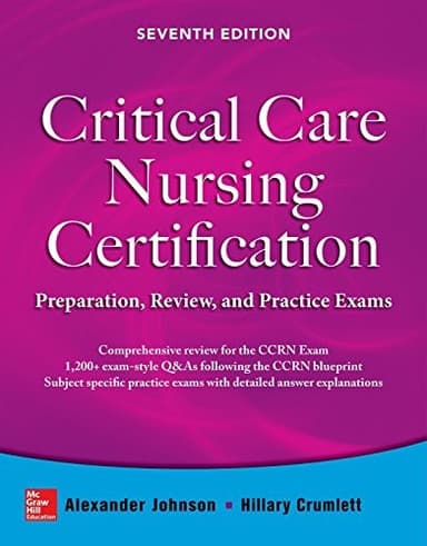 Cover of Critical Care Nursing Certification