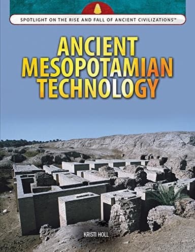 Cover of Ancient Mesopotamian technology