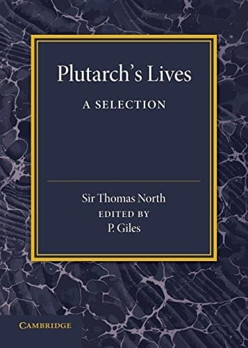 Cover of Plutarch's Lives
