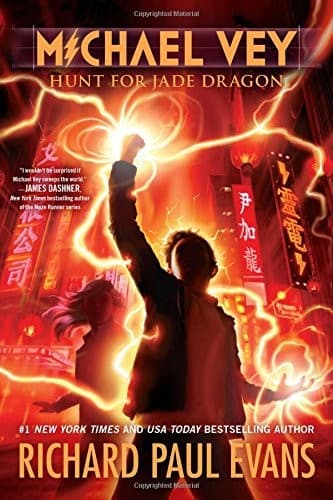 Cover of Michael Vey: Hunt for Jade Dragon