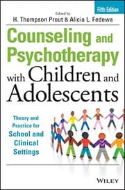 Cover of Counseling and Psychotherapy with Children and Adolescents