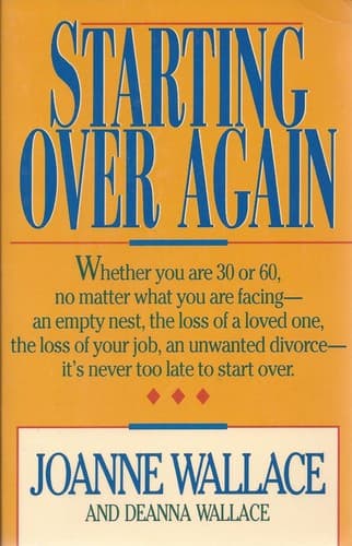 Cover of Starting over again