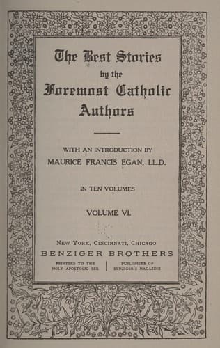 Cover of The best stories by the foremost Catholic authors