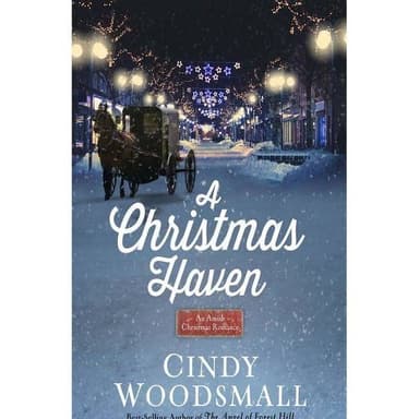 Cover of A Christmas haven [Large print]