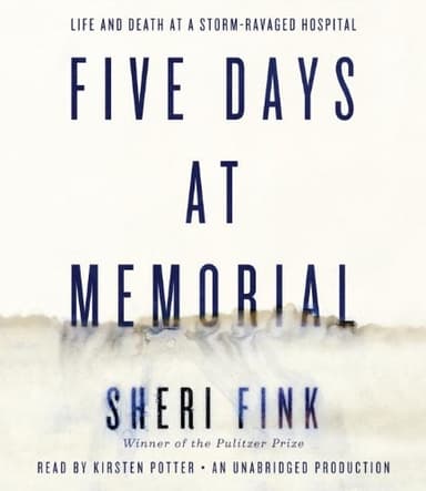 Cover of Five Days at Memorial