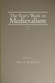 Cover of The Year's Work in Medievalism, 2009