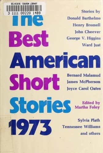Cover of The Best American Short Stories 1973