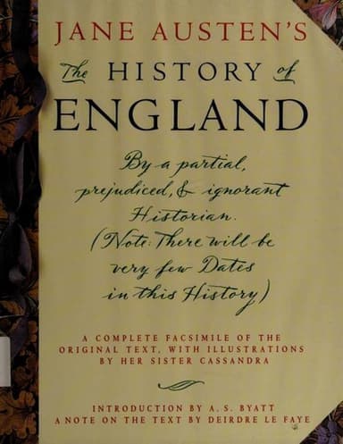 Cover of History of England by a Partial, Prejudiced and Ignorant Historian