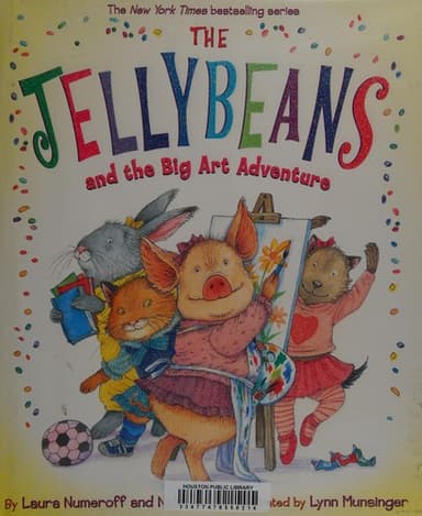Cover of Jellybeans and the Big Art Adventure
