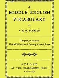 Cover of A Middle English Vocabulary
