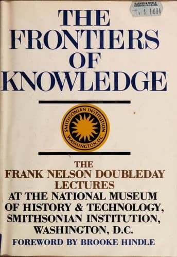 Cover of The Frontiers of Knowledge