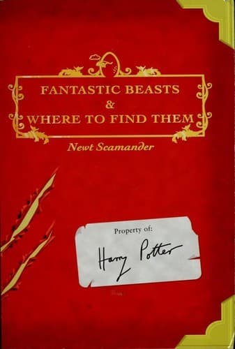 Cover of Fantastic Beasts and Where to Find Them