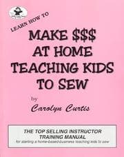 Cover of Make $$$ At Home Teaching Kids To Sew (Learn how to)