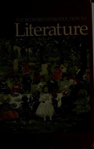 Cover of The Bedford introduction to literature