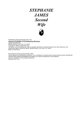 Cover of SECOND WIFE