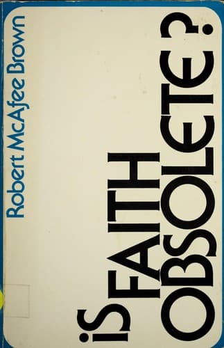 Cover of Is Faith Obsolete