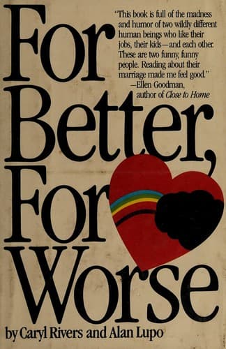 Cover of For better, for worse