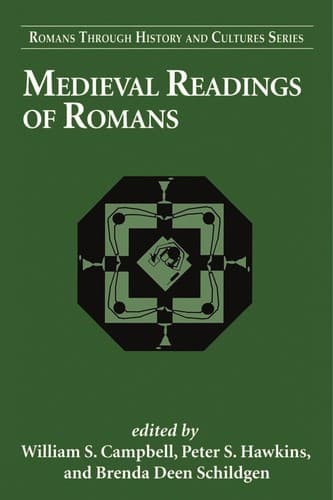 Cover of Medieval Readings of Romans