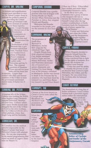 Cover of Wolverine encyclopedia