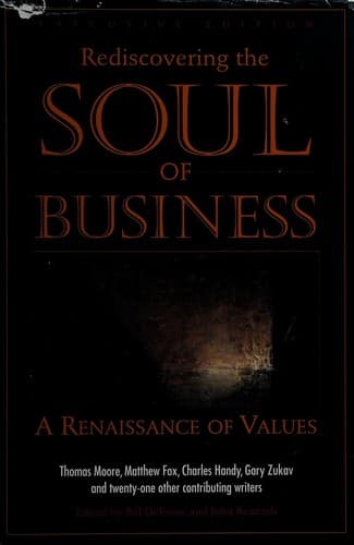 Cover of Rediscovering the soul of business