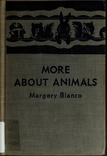 Cover of More about animals