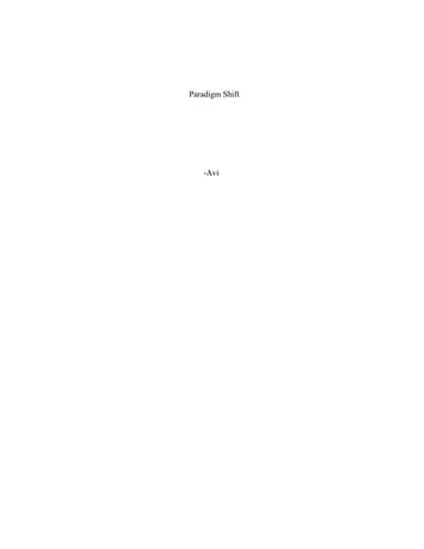 Cover of Paradigm Shift