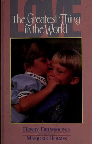 Cover of The greatest thing in the world