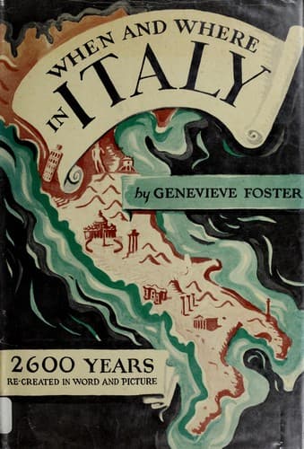 Cover of When and Where in Italy; a Passport to Yesterday for Readers and Travelers of Today