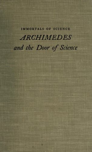 Cover of Archimedes and the door of science