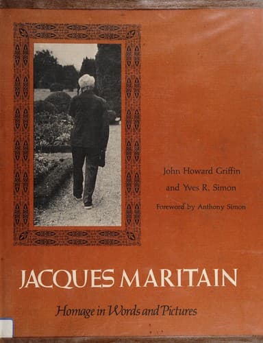 Cover of Jacques Maritain