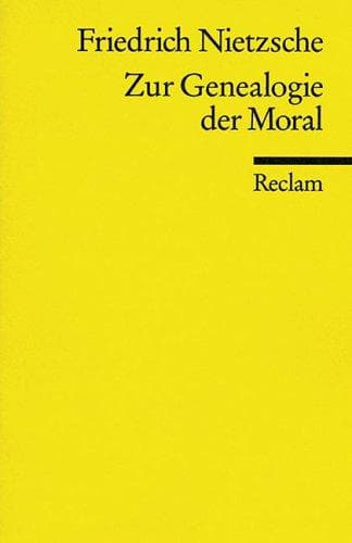 Cover of Zur Genealogie Der Moral